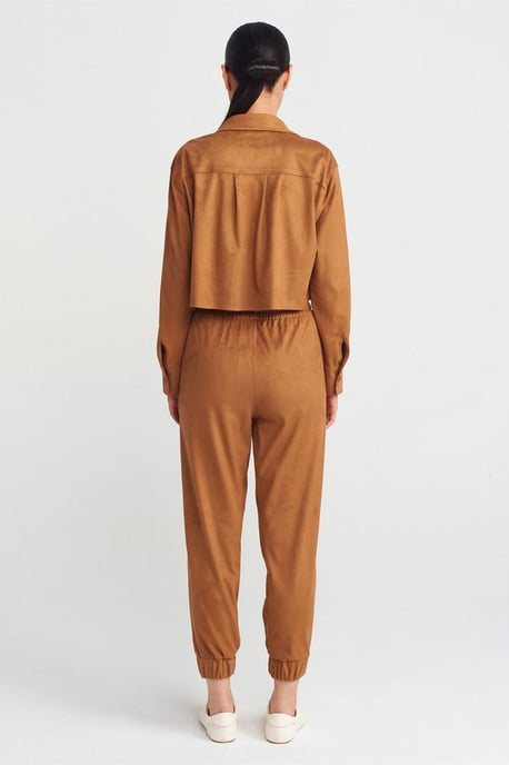 Faux Suede Joggingbroek - Image 2
