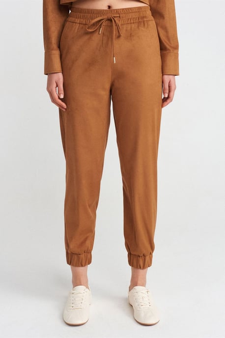 Faux Suede Joggingbroek - Image 3