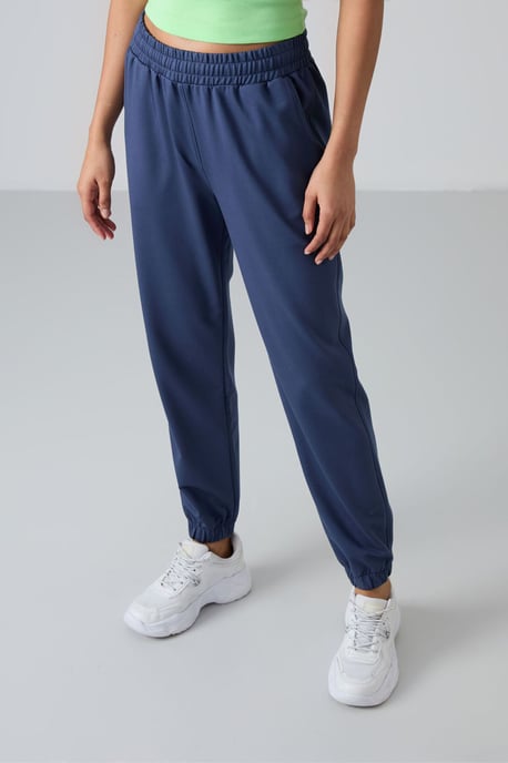 Dames Hoge Taille Ontspannen Fleece Joggingbroeken - Image 3