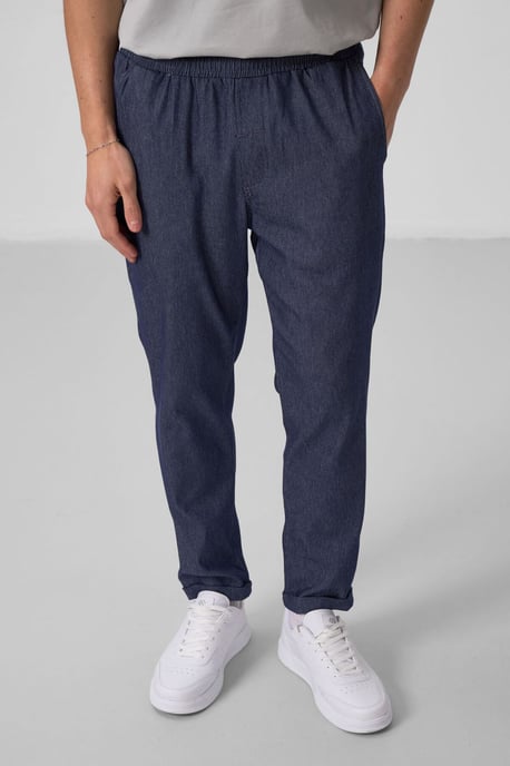 Heren Chino's met rechte pijpen van gabardine - Image 3