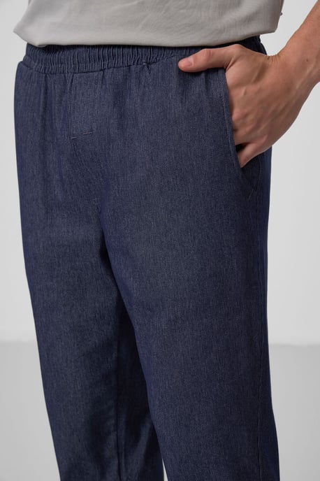 Heren Chino's met rechte pijpen van gabardine - Image 4