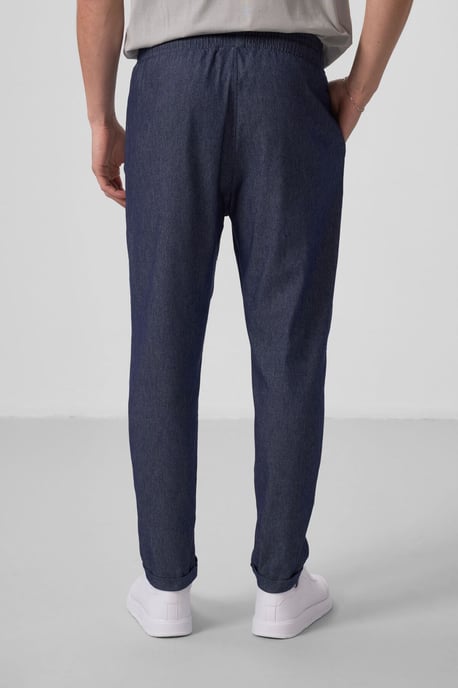 Heren Chino's met rechte pijpen van gabardine - Image 5