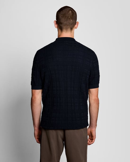Revere Collar Knitted Resort Shirt - Image 4