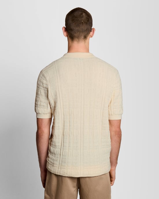Revere Collar Knitted Resort Shirt - Image 4