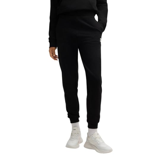 Hugo Womens/Ladies Logo Jogging Bottoms (Black) - Image 1