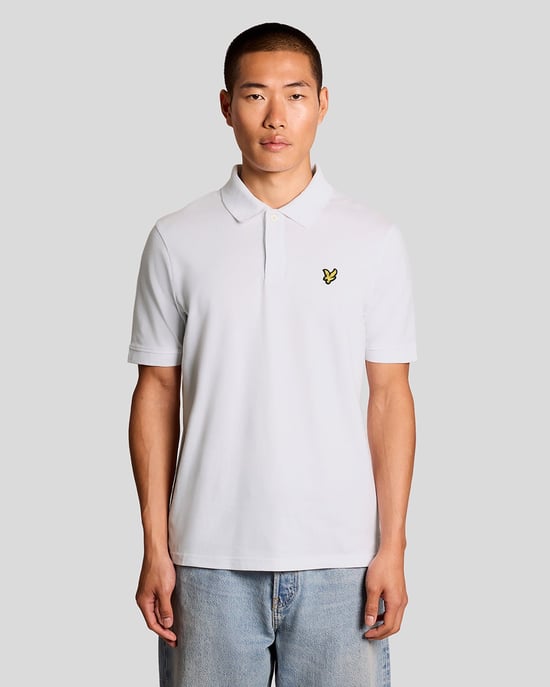 Jacquard Tipped Polo Shirt - Image 1