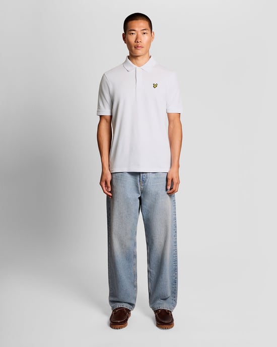 Jacquard Tipped Polo Shirt - Image 2
