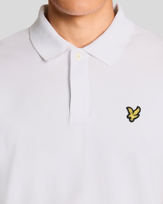 Jacquard Tipped Polo Shirt - Image 3