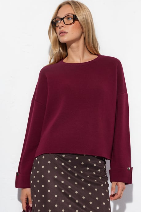 Knop Gedetailleerde Breisweater - Image 1