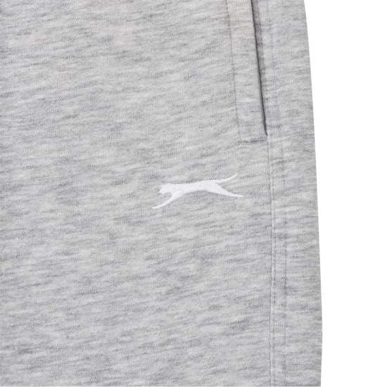 Slazenger Jongens Fleece Open Hem Joggingbroek (Grijze Mergel) - Image 3