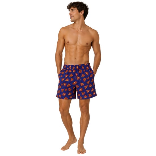 Zoggs Zwemshort voor jongens met Superman-logo (Blauw) - Image 3