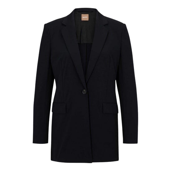 Boss Damesblazer met reverskraag (Zwart) - Image 1