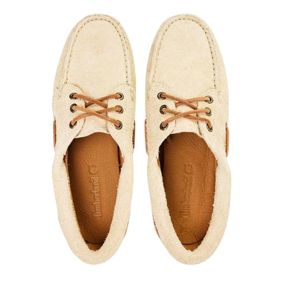 Timberland Noreen suède bootschoenen voor dames (Natuurlijk) - Image 3