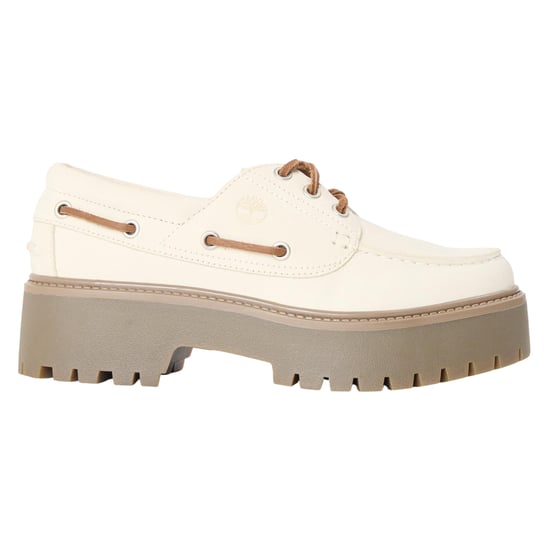 Timberland Dames-platformschoenen van Stone Street van nubuck (Natuurlijk) - Image 1