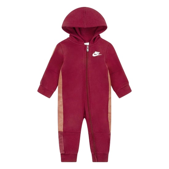 Nike Baby-overall met capuchon van polykatoen (Rood) - Image 2