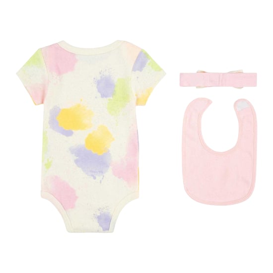 Nike Set baby meisjes body's met stropdas (Kokosmelk) - Image 2