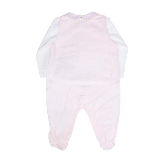 Emporio Armani Meisjes Katoenen Babysuit (Roze) - Image 2