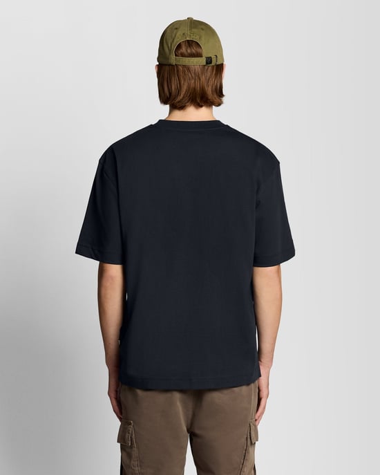 Botanisk broderad fickt-shirt - Image 4