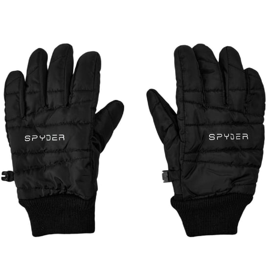 Spyder Gewatteerde skihandschoenen voor dames (Zwart) - Image 1