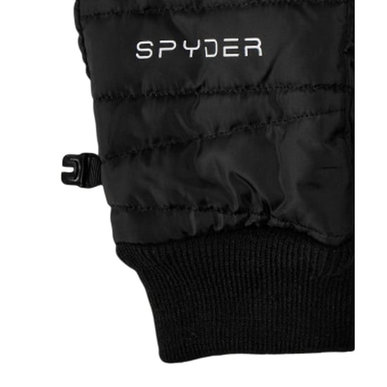 Spyder Gewatteerde skihandschoenen voor dames (Zwart) - Image 3