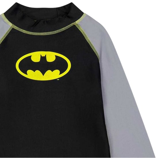 Zoggs Batman-zwemshirt met lange mouwen voor kinderen (Zwart) - Image 4