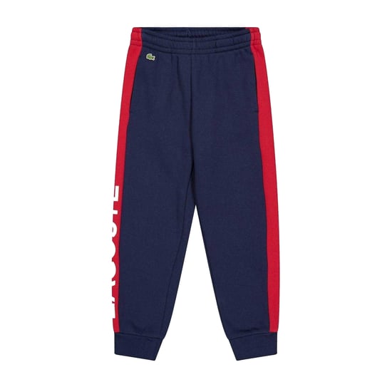 Lacoste Joggingbroeken met kleurblokken voor kinderen (Marineblauw/Oranje) - Image 1