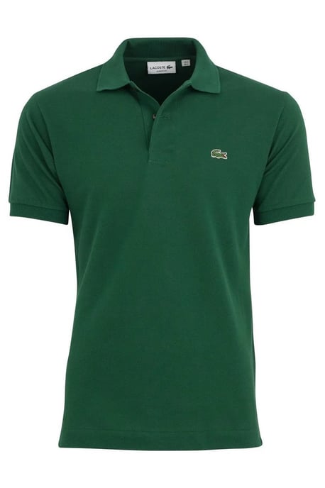 Lacoste Polo SS L1212 Classic Fit Polo Green - Image 1