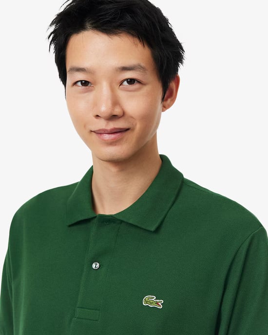 Lacoste Polo SS L1212 Classic Fit Polo Green - Image 3