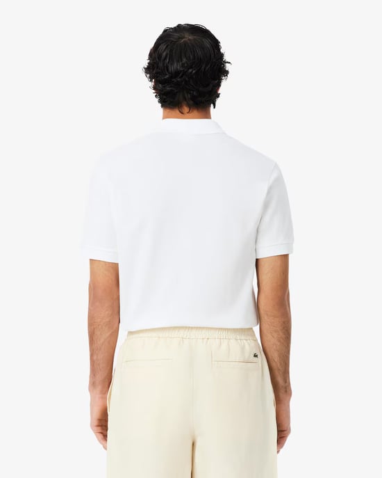 Lacoste Polo Classic Fit Polo Wit - Image 4