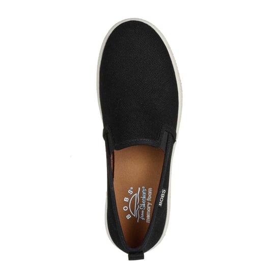 Skechers Kvinnor Flexpadrill Canvas Espadriller (Svart) - Image 3