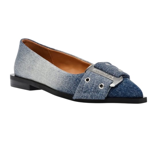 Steve Madden Womens/Ladies Grail Denim Pumps (Blue Denim) - Image 5