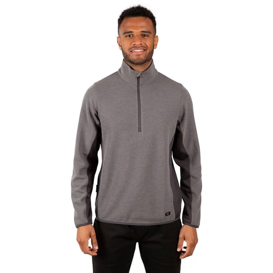 Trespass Heren Wotterham Mock Neck Lange Mouwen Top (Stormgrijs) - Image 1