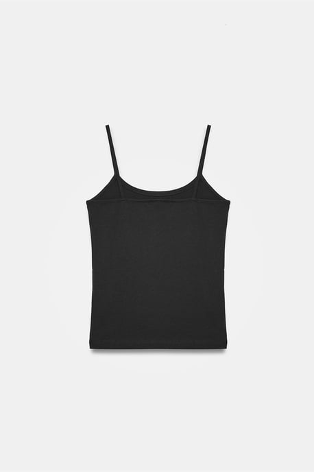 Slim-fit Mouwloze Blouse met Vierkante Hals - Image 6