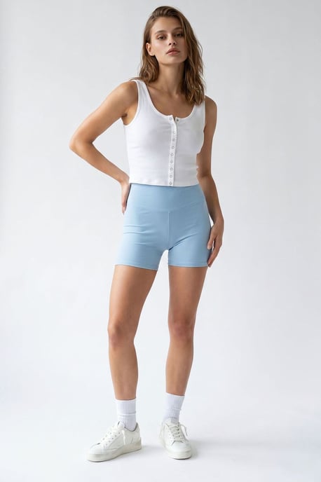 Hoge Taille Strakke Fietsbroek - Image 3