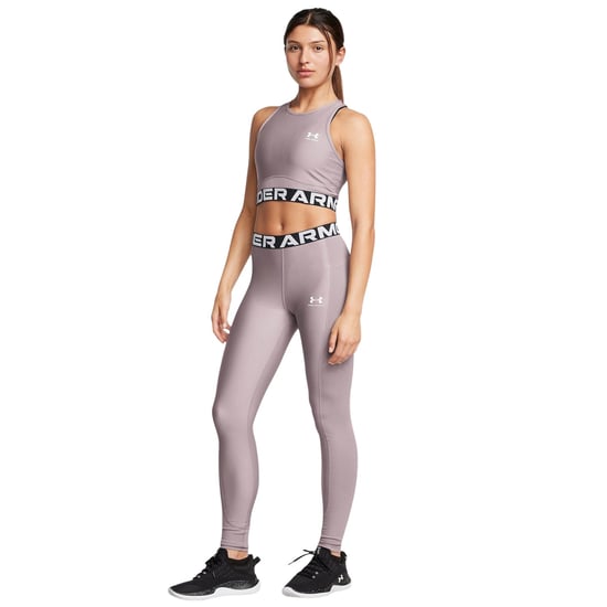 Under Armour Dam HeatGear Fukttransporterande Leggings (Grå) - Image 5
