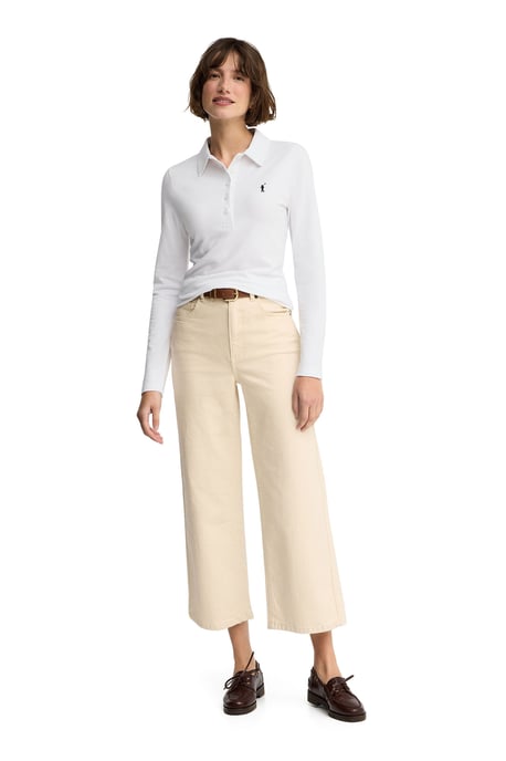 Women's Polo Shirt Long Sleeve Slim Fit POLO-SHIRT-L-S4 - Image 4