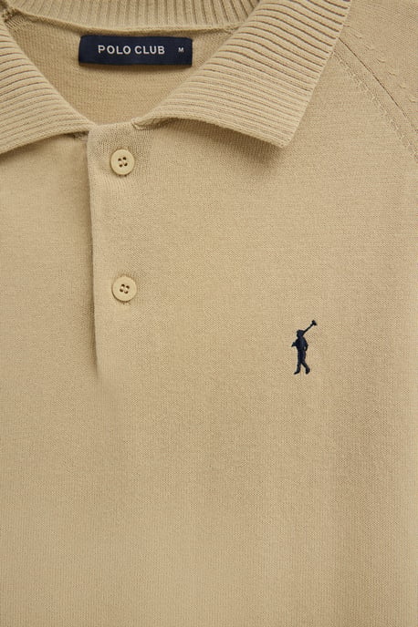 Men's Short Sleeve Polo Neck Sweater PULLOVER17 - Image 5