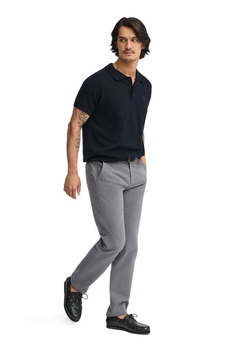 Men's Short Sleeve Polo Neck Sweater PULLOVER17 - Image 4
