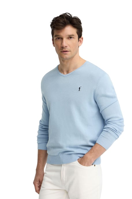 Men's V-Neck Sweater PULLOVER11 - Image 1
