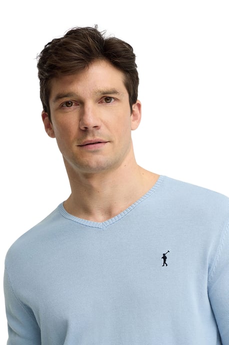 Men's V-Neck Sweater PULLOVER11 - Image 2