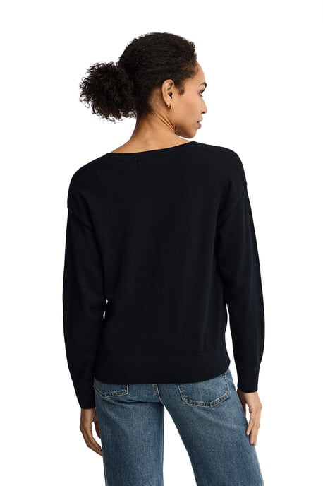 Women's V-Neck Sweater PULLOVER18 - Image 3