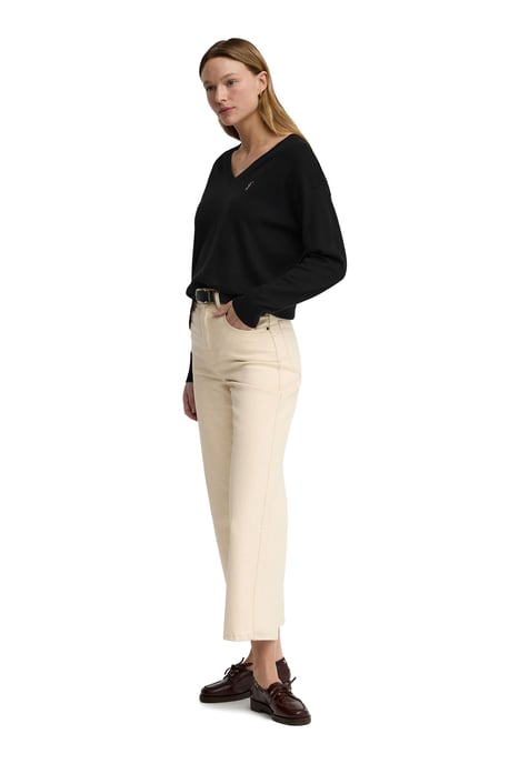Women's V-Neck Sweater PULLOVER18 - Image 4
