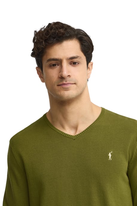Men's V-Neck Sweater PULLOVER11 - Image 2