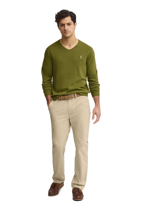 Men's V-Neck Sweater PULLOVER11 - Image 4