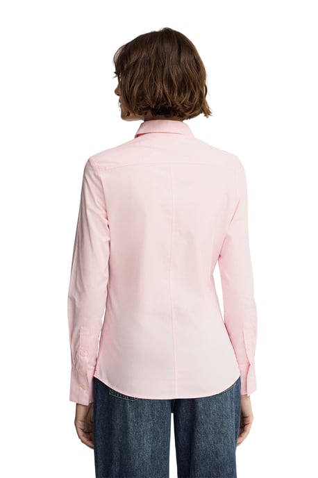 Women's Poplin Shirt Long Sleeve Slim Fit SHIRT-L-S24 - Image 3