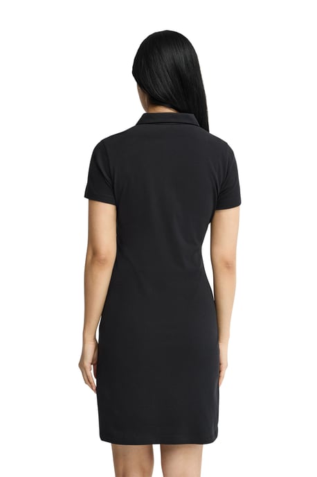 Women's Short Sleeve Polo Neck Dress DRESS2 - Image 3