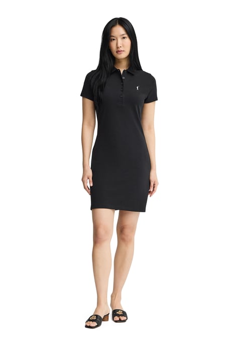 Women's Short Sleeve Polo Neck Dress DRESS2 - Image 4