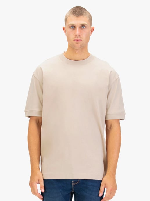 Luke 1977 Men's Who Wears The T-Shirt in Stone - Image 2