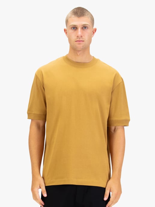 Luke 1977 Men's Who Wears The T-Shirt in Mustard - Image 2