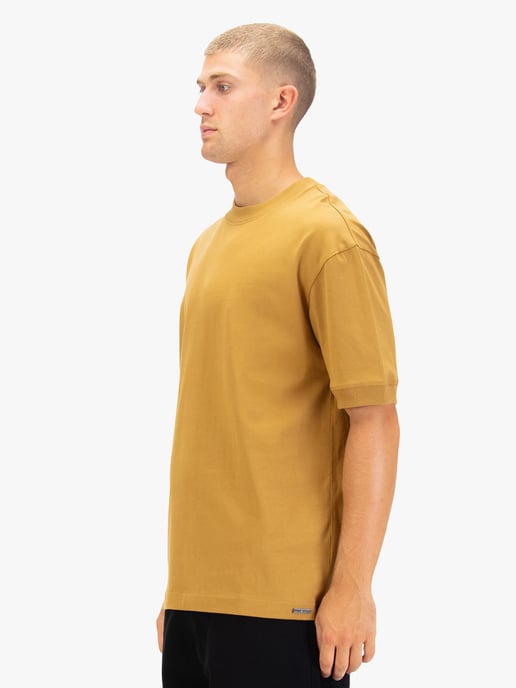 Luke 1977 Men's Who Wears The T-Shirt in Mustard - Image 3